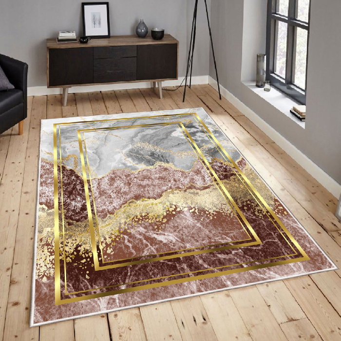 Conceptum Els2409 Alfombra de Terciopelo Multicolor 140 x 220 cm Conceptum Els2409 Alfombra de Terciopelo Multicolor 140 x 220 cm